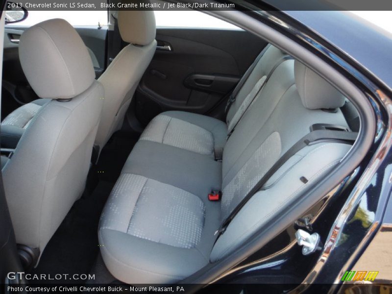 Black Granite Metallic / Jet Black/Dark Titanium 2013 Chevrolet Sonic LS Sedan