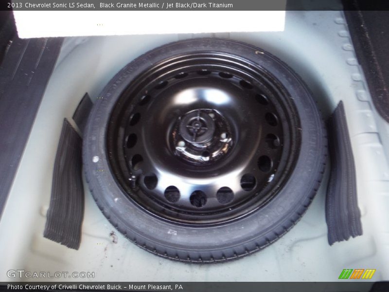 Black Granite Metallic / Jet Black/Dark Titanium 2013 Chevrolet Sonic LS Sedan
