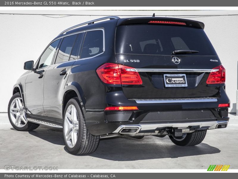 Black / Black 2016 Mercedes-Benz GL 550 4Matic