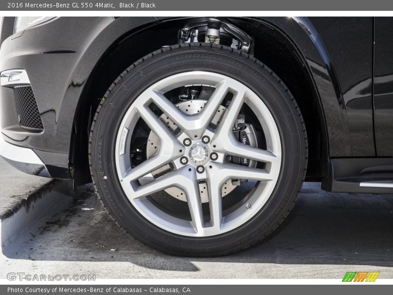 Black / Black 2016 Mercedes-Benz GL 550 4Matic