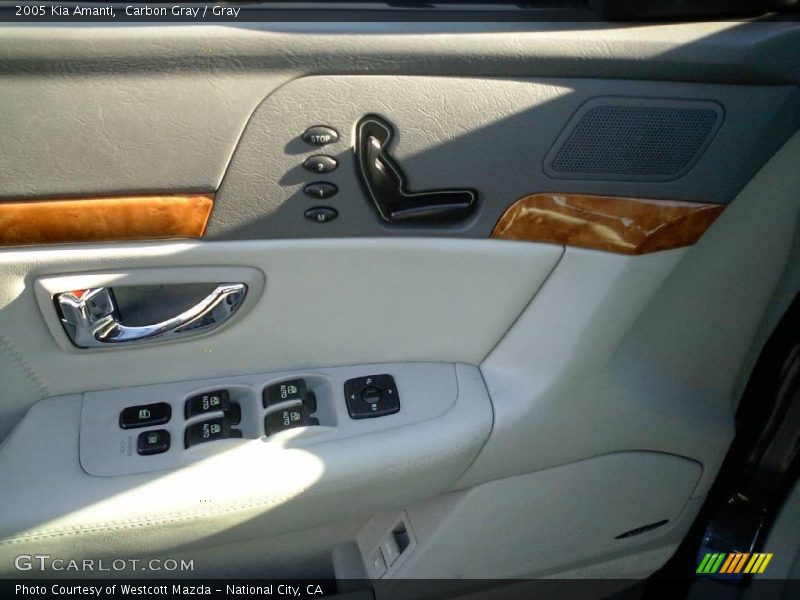 Carbon Gray / Gray 2005 Kia Amanti