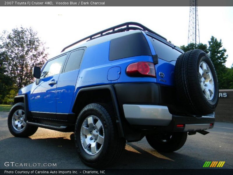 Voodoo Blue / Dark Charcoal 2007 Toyota FJ Cruiser 4WD