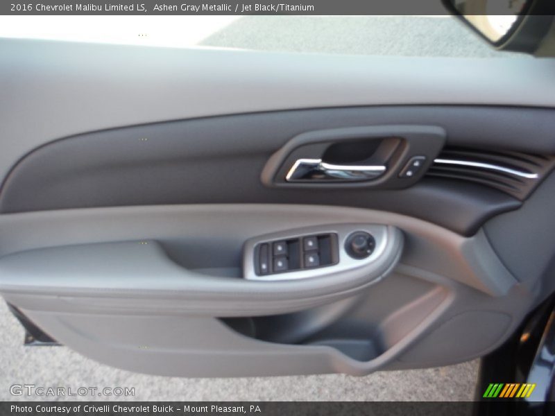 Ashen Gray Metallic / Jet Black/Titanium 2016 Chevrolet Malibu Limited LS