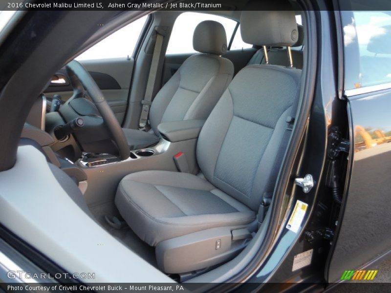 Ashen Gray Metallic / Jet Black/Titanium 2016 Chevrolet Malibu Limited LS