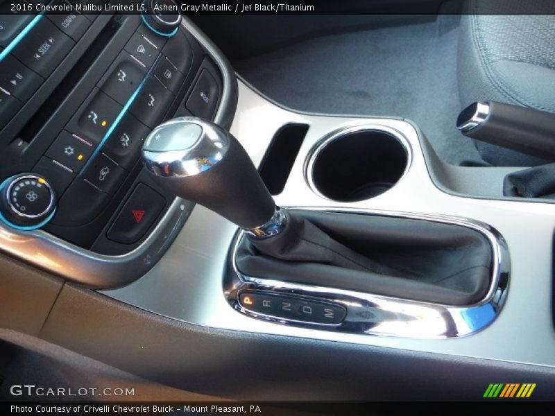 Ashen Gray Metallic / Jet Black/Titanium 2016 Chevrolet Malibu Limited LS