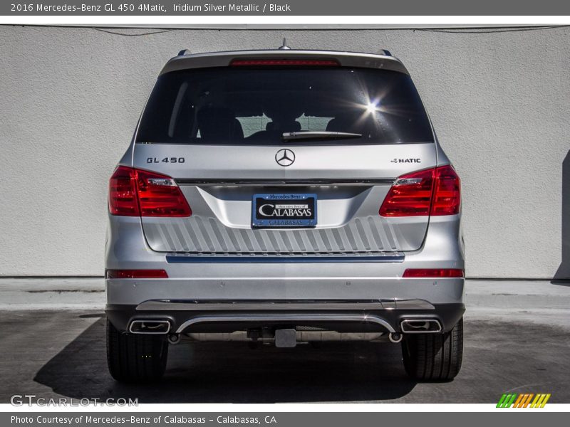 Iridium Silver Metallic / Black 2016 Mercedes-Benz GL 450 4Matic