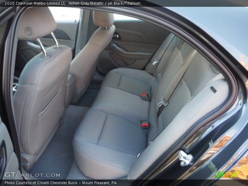 Ashen Gray Metallic / Jet Black/Titanium 2016 Chevrolet Malibu Limited LS