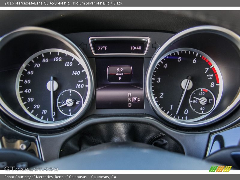  2016 GL 450 4Matic 450 4Matic Gauges