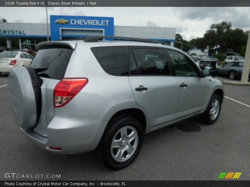 Classic Silver Metallic / Ash 2008 Toyota RAV4 I4