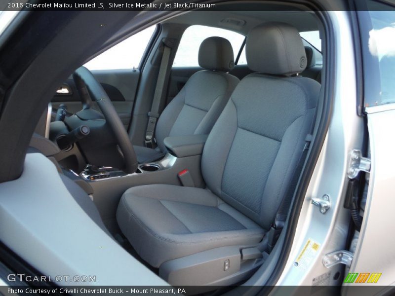 Silver Ice Metallic / Jet Black/Titanium 2016 Chevrolet Malibu Limited LS