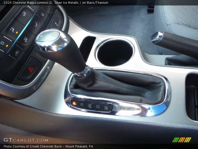 Silver Ice Metallic / Jet Black/Titanium 2016 Chevrolet Malibu Limited LS