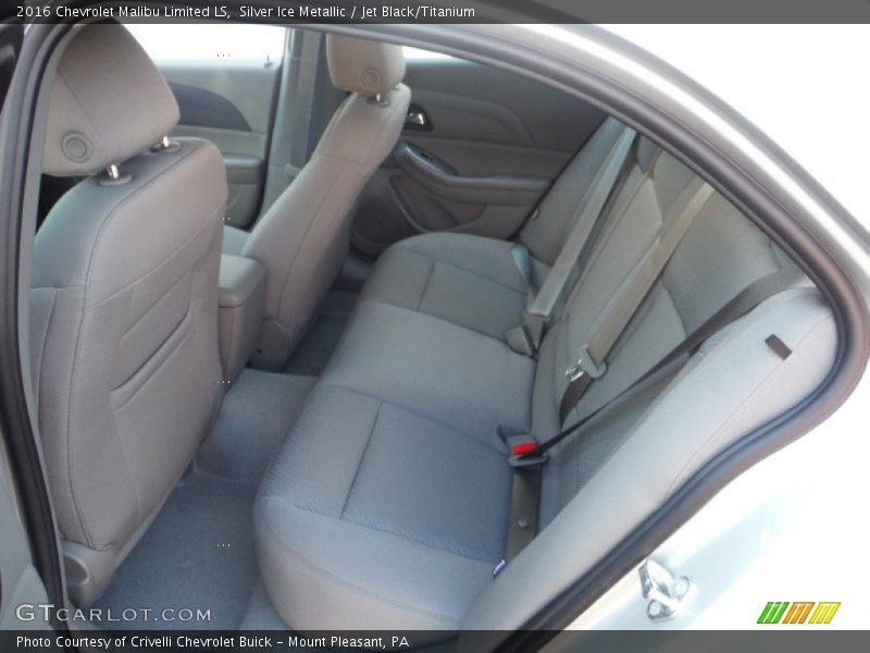 Silver Ice Metallic / Jet Black/Titanium 2016 Chevrolet Malibu Limited LS
