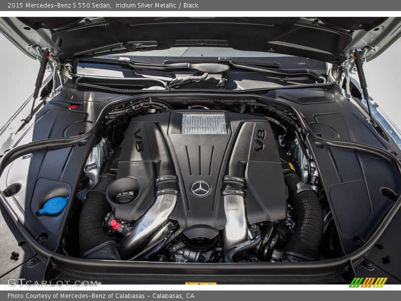  2015 S 550 Sedan Engine - 4.6 Liter biturbo DI DOHC 32-Valve VVT V8