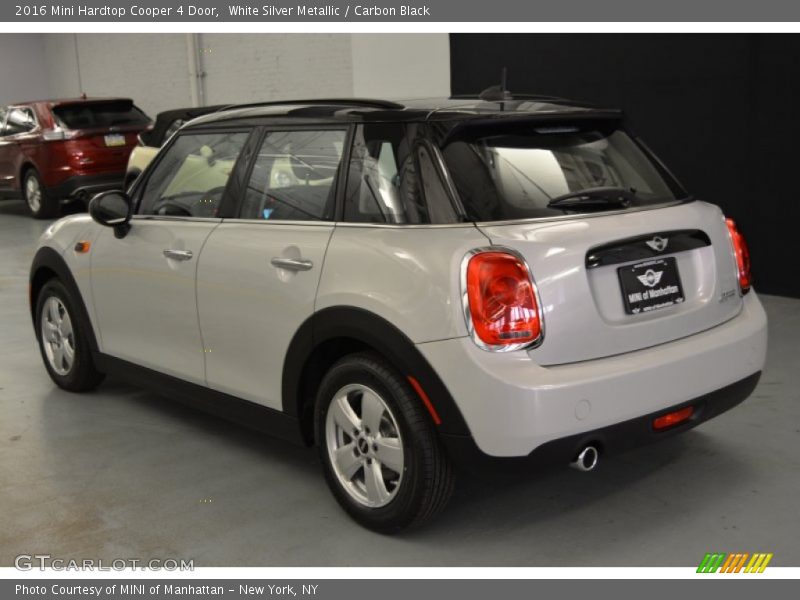 White Silver Metallic / Carbon Black 2016 Mini Hardtop Cooper 4 Door