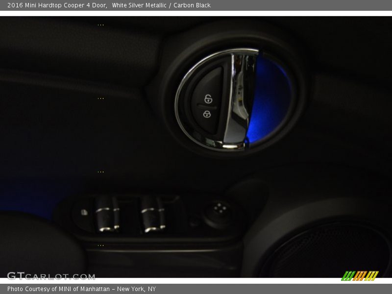 White Silver Metallic / Carbon Black 2016 Mini Hardtop Cooper 4 Door