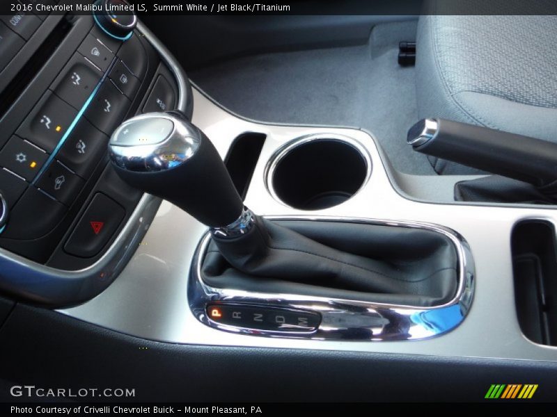 Summit White / Jet Black/Titanium 2016 Chevrolet Malibu Limited LS