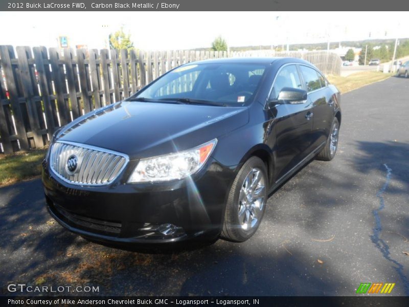 Carbon Black Metallic / Ebony 2012 Buick LaCrosse FWD