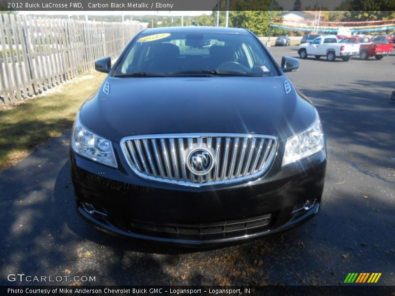 Carbon Black Metallic / Ebony 2012 Buick LaCrosse FWD