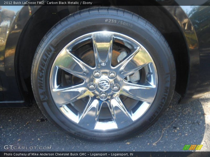 Carbon Black Metallic / Ebony 2012 Buick LaCrosse FWD