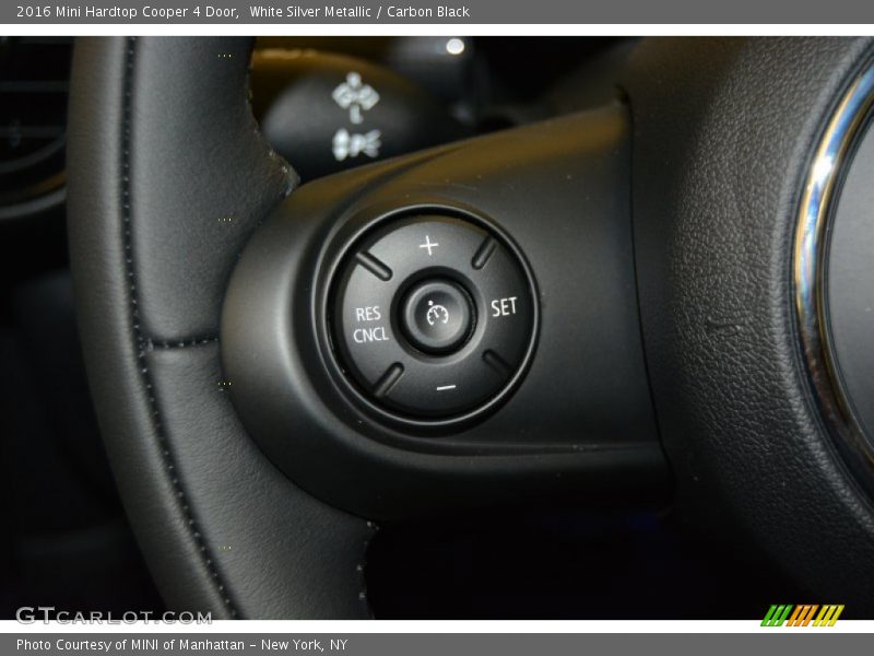 White Silver Metallic / Carbon Black 2016 Mini Hardtop Cooper 4 Door