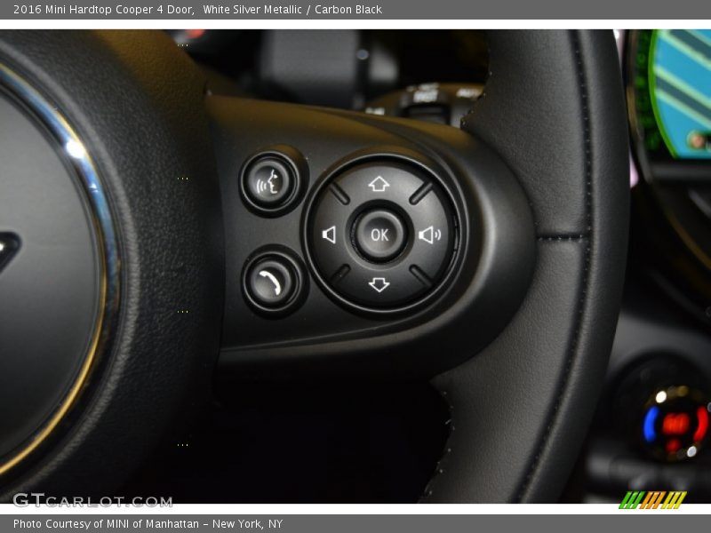 White Silver Metallic / Carbon Black 2016 Mini Hardtop Cooper 4 Door