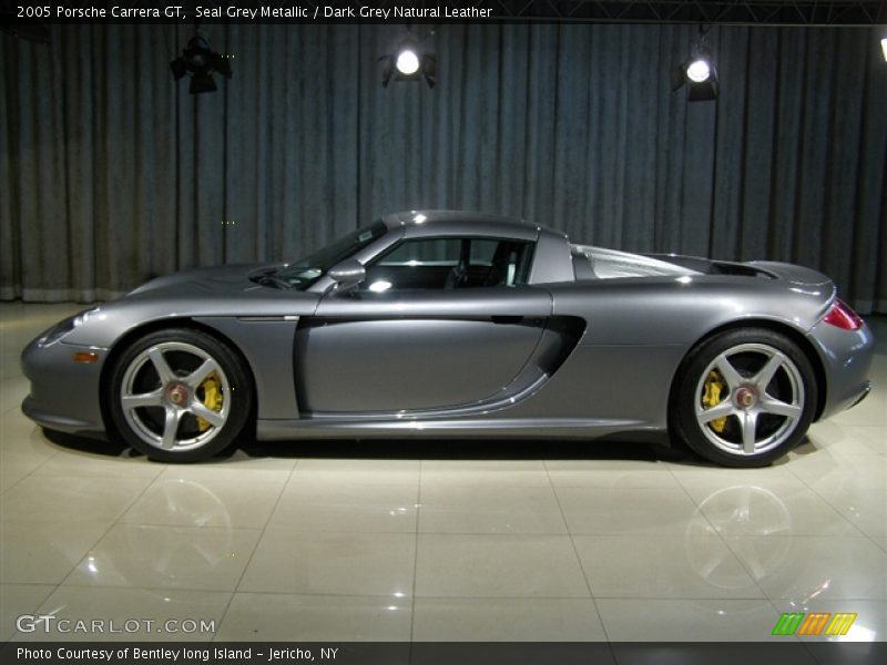 2005 Porsche Carrera GT, Seal Grey Metallic / Dark Gray, Profile - 2005 Porsche Carrera GT 