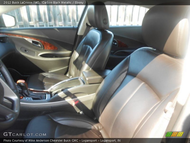 Carbon Black Metallic / Ebony 2012 Buick LaCrosse FWD