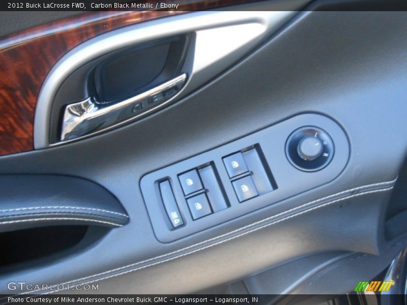 Carbon Black Metallic / Ebony 2012 Buick LaCrosse FWD
