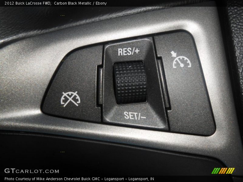 Carbon Black Metallic / Ebony 2012 Buick LaCrosse FWD