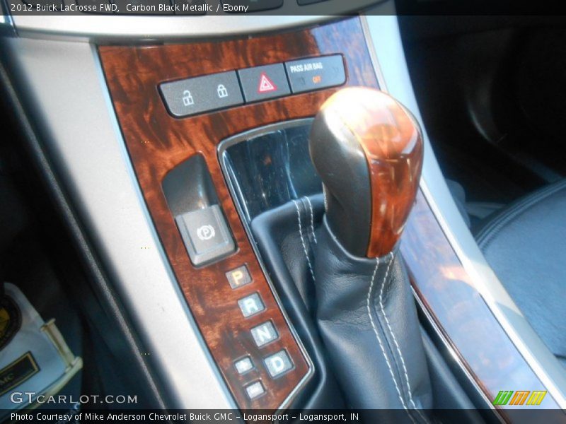 Carbon Black Metallic / Ebony 2012 Buick LaCrosse FWD