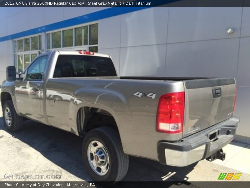 Steel Gray Metallic / Dark Titanium 2013 GMC Sierra 2500HD Regular Cab 4x4