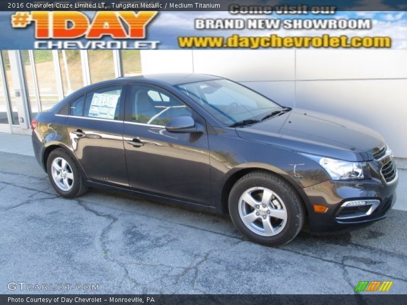 Tungsten Metallic / Medium Titanium 2016 Chevrolet Cruze Limited LT