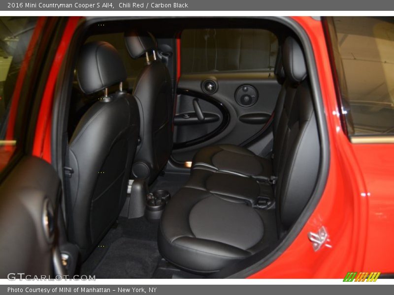 Chili Red / Carbon Black 2016 Mini Countryman Cooper S All4