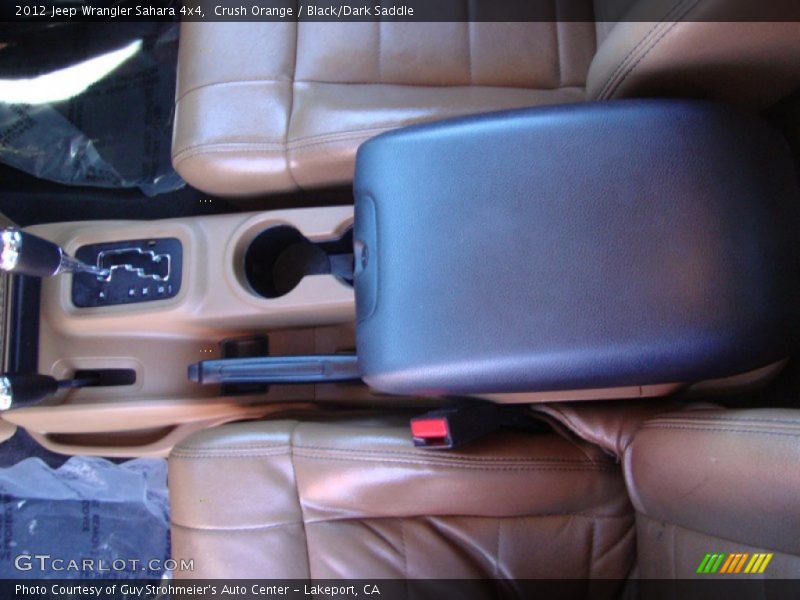 Crush Orange / Black/Dark Saddle 2012 Jeep Wrangler Sahara 4x4