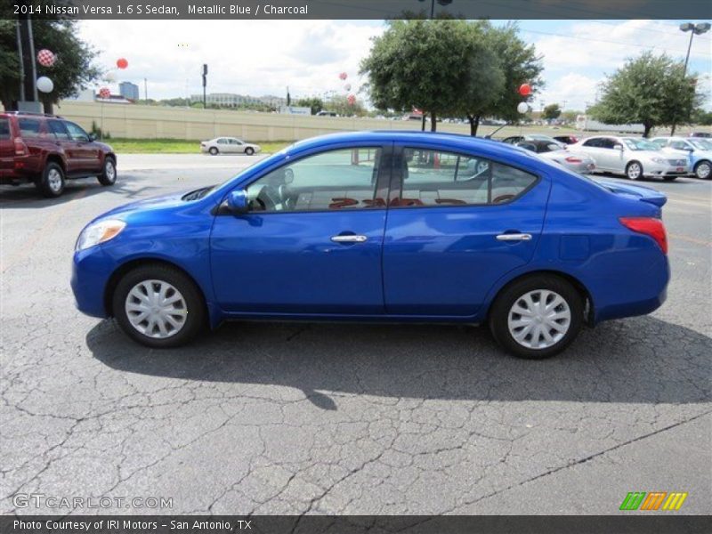  2014 Versa 1.6 S Sedan Metallic Blue