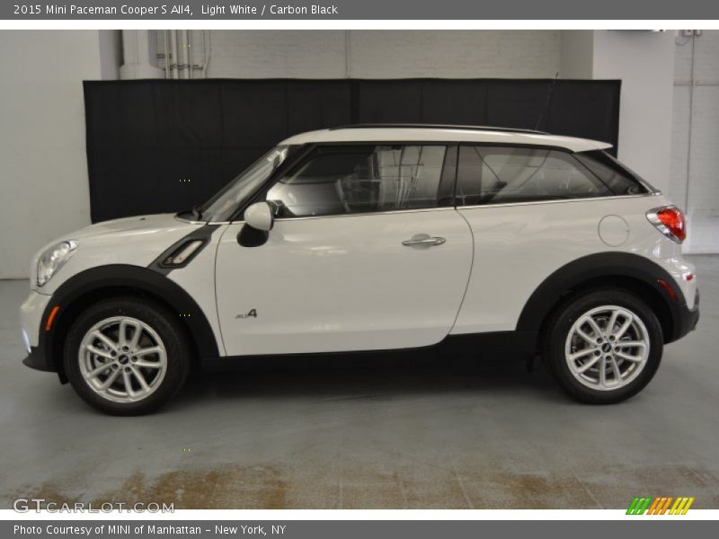  2015 Paceman Cooper S All4 Light White