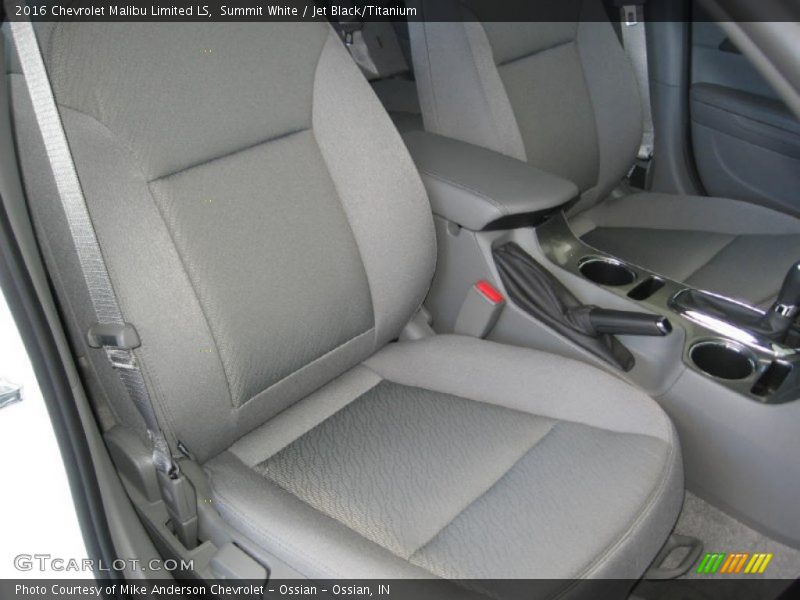 Summit White / Jet Black/Titanium 2016 Chevrolet Malibu Limited LS