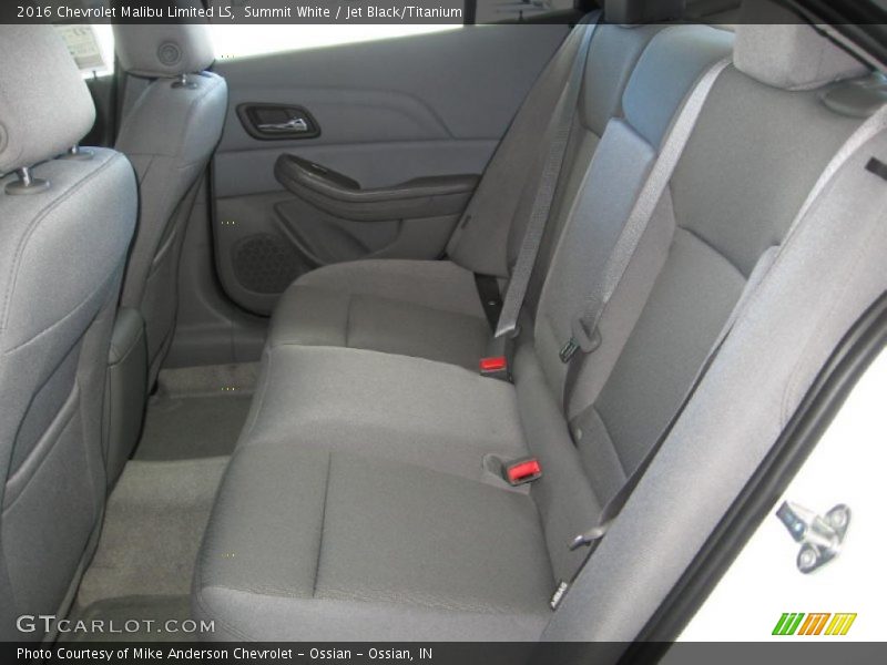 Summit White / Jet Black/Titanium 2016 Chevrolet Malibu Limited LS