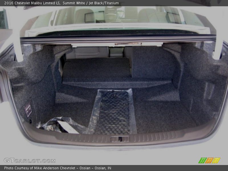 Summit White / Jet Black/Titanium 2016 Chevrolet Malibu Limited LS