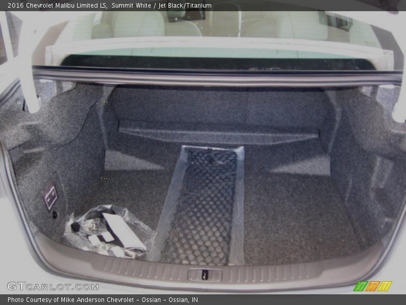 Summit White / Jet Black/Titanium 2016 Chevrolet Malibu Limited LS
