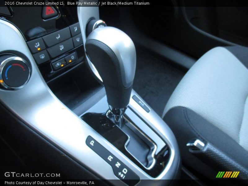 Blue Ray Metallic / Jet Black/Medium Titanium 2016 Chevrolet Cruze Limited LS