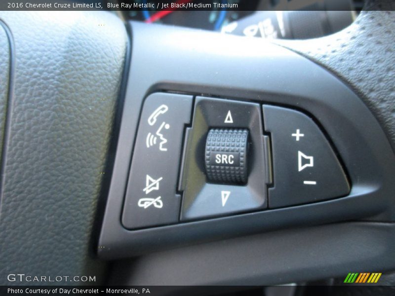 Blue Ray Metallic / Jet Black/Medium Titanium 2016 Chevrolet Cruze Limited LS