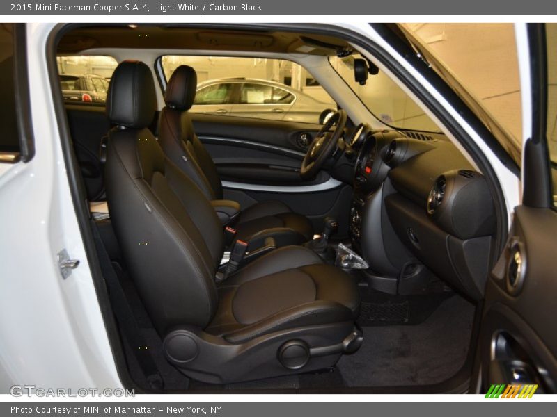 Light White / Carbon Black 2015 Mini Paceman Cooper S All4
