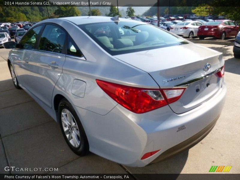 Iridescent Silver Blue Pearl / Gray 2014 Hyundai Sonata GLS