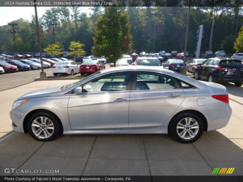 Iridescent Silver Blue Pearl / Gray 2014 Hyundai Sonata GLS