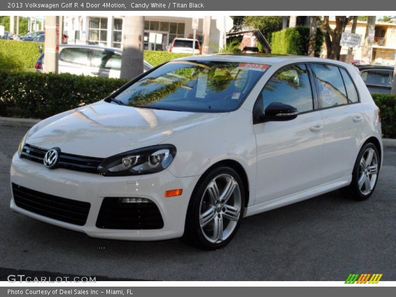 Candy White / Titan Black 2013 Volkswagen Golf R 4 Door 4Motion