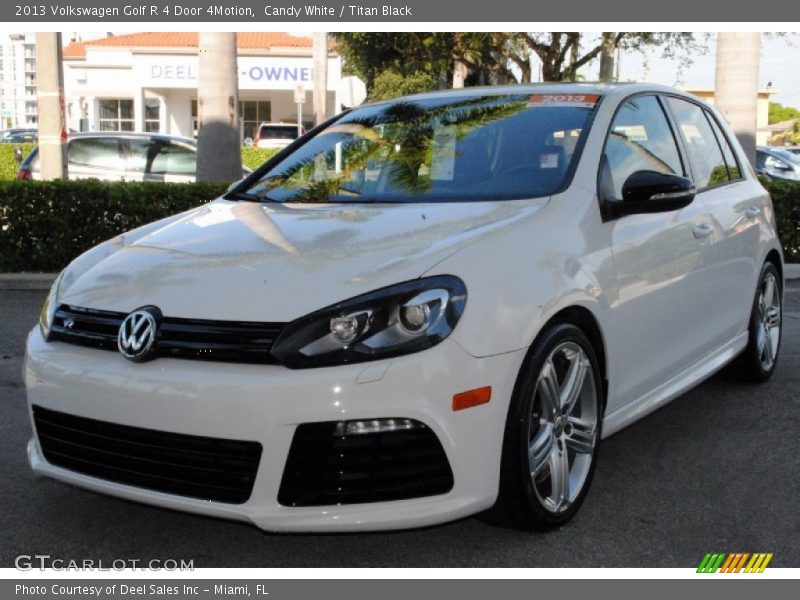 Candy White / Titan Black 2013 Volkswagen Golf R 4 Door 4Motion