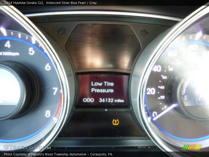 Iridescent Silver Blue Pearl / Gray 2014 Hyundai Sonata GLS