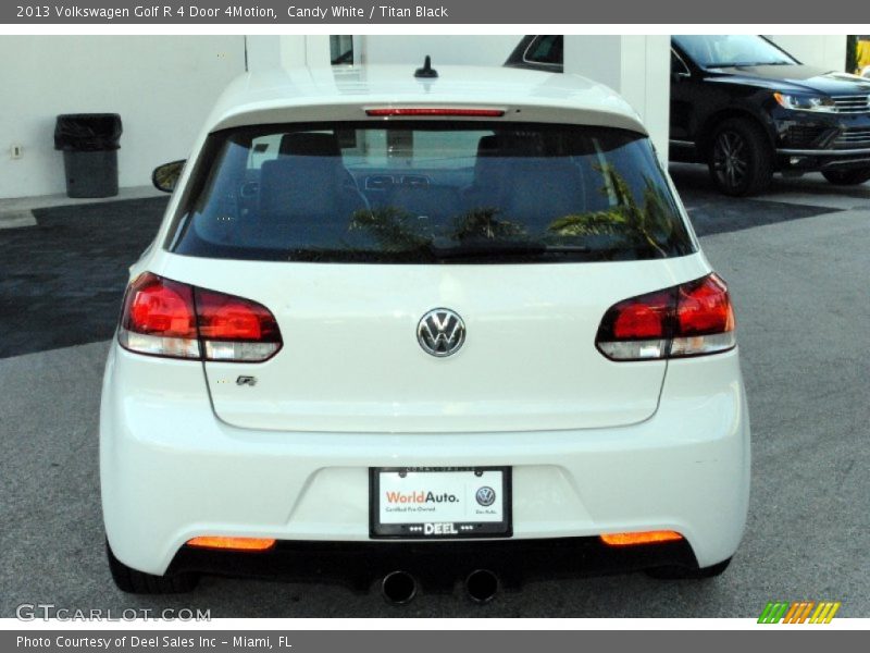 Candy White / Titan Black 2013 Volkswagen Golf R 4 Door 4Motion
