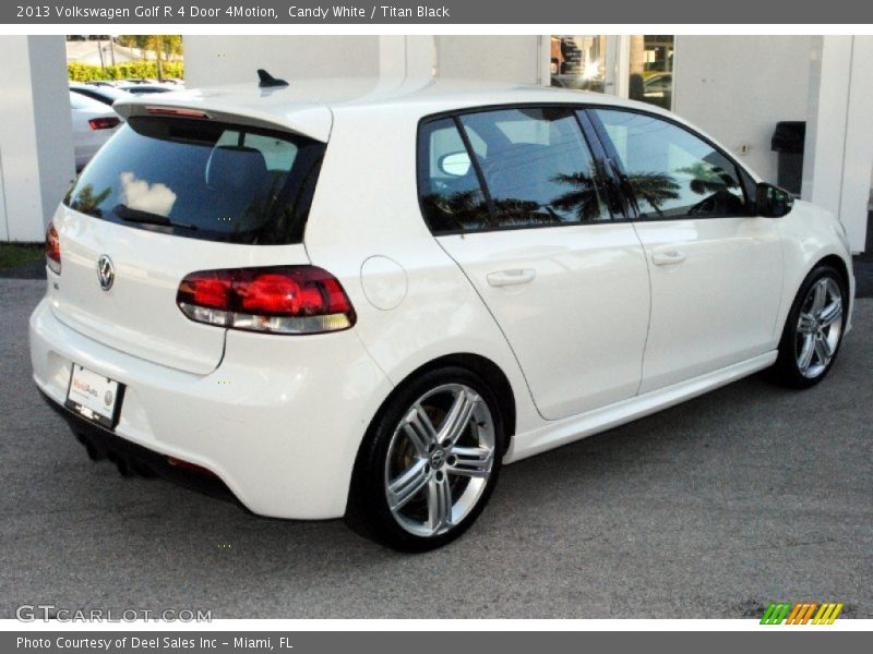 Candy White / Titan Black 2013 Volkswagen Golf R 4 Door 4Motion